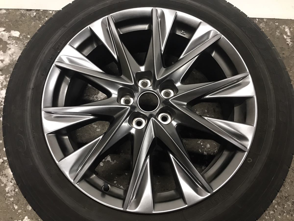 中古 マツダ CX-8 純正19インチ アルミホイール1本のみ 7J +45 5H 