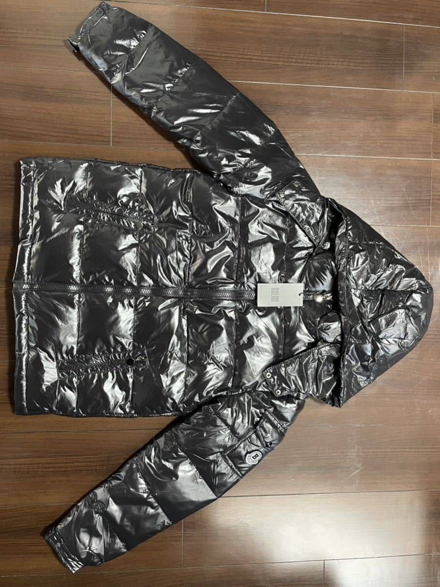 【1円スタート】【新品未使用】【正規品】BOLINI MILANOボリニ ミラノ 高級 グースダウンジャケット シャイニーブラック L デュベティカ