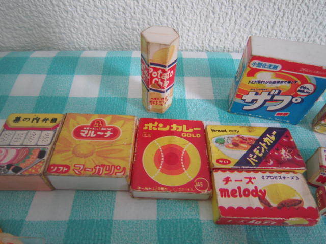 昭和レトロ リカちゃん人形などのままごと遊び お菓子・レトルト食品 