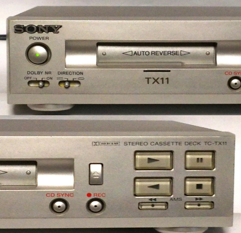 SONY ステレオカセットデッキ TC-TX11 【公式通販】