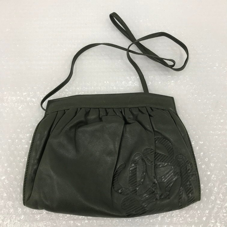 【ALBC4046】LOEWE ロエベ 　レザー　ショルダーバッグ