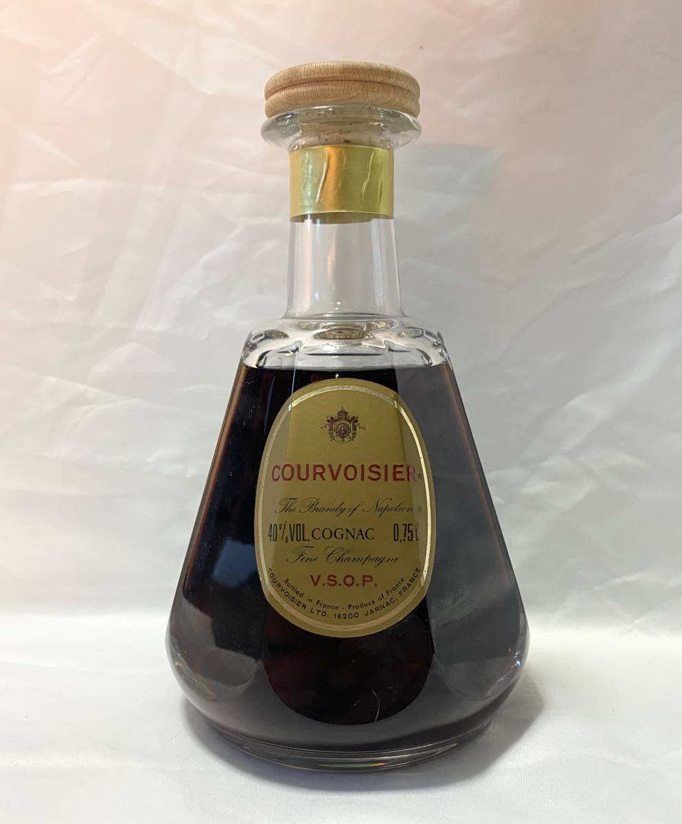 クルボアジェ VOC エクストラ バカラボトル ブランデー【未開栓】替栓・箱付 クルボアジェ VSOP バカラボトル ブランデー 700ml 40