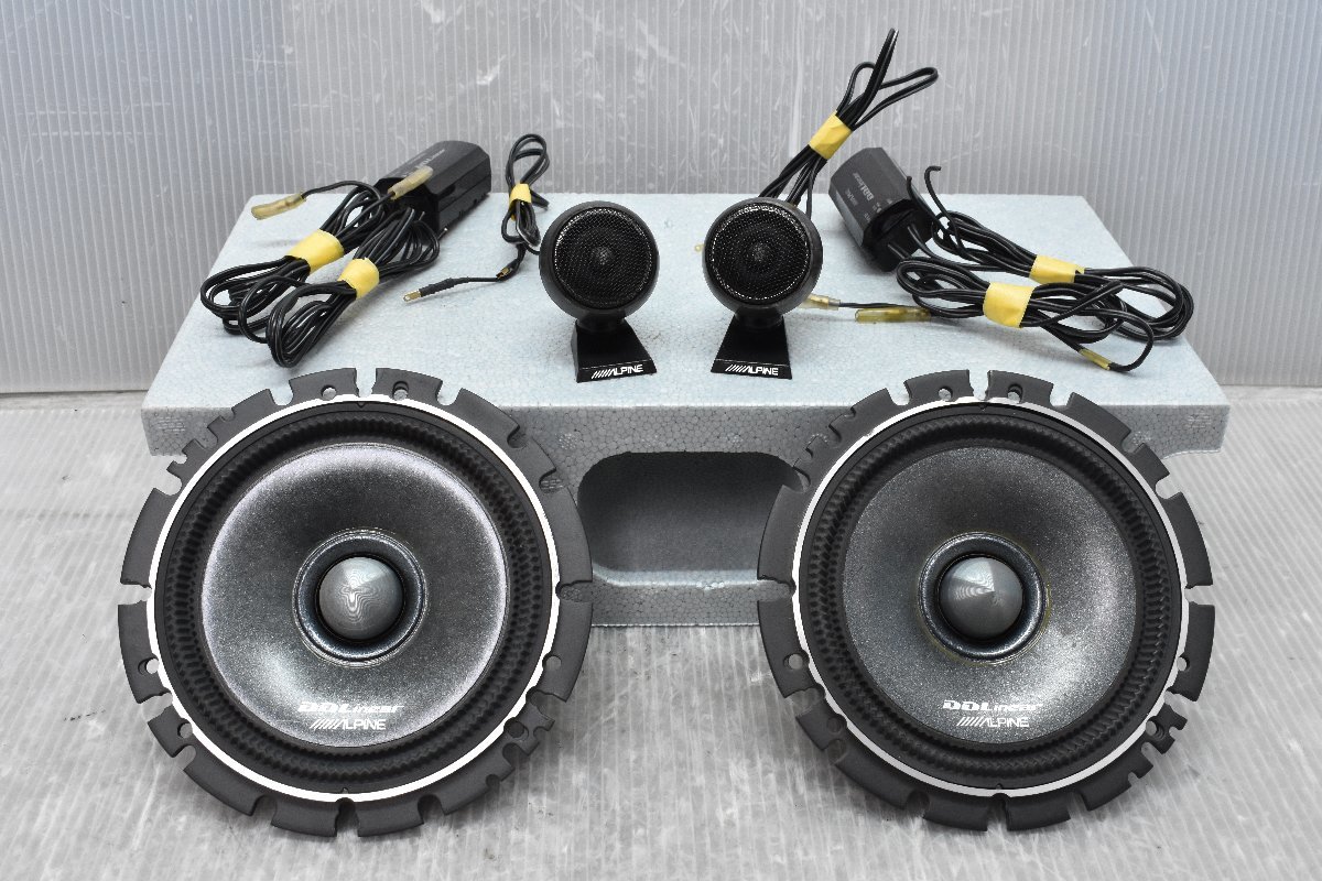 車 アルパイン DDL-RT16S 16センチ スピーカー セット