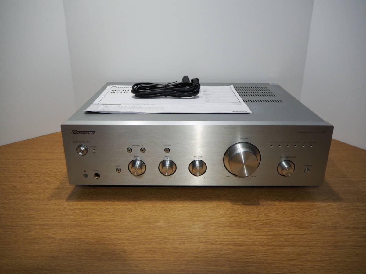 PIONEER パイオニア A-30 アンプ - パイオニア インテグレーテッド