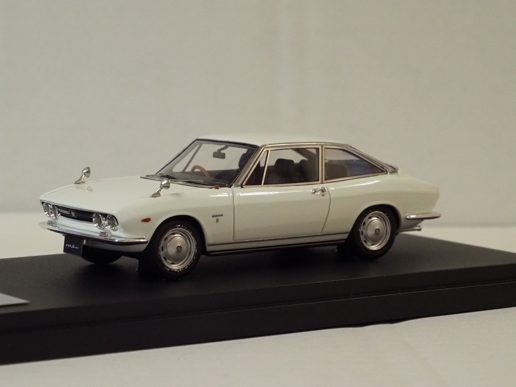 いすゞ 117クーぺ マグノリアホワイト 1/43 MARK43 ポストホビー MARK43 ホビージャパン製 イスズ 117クーペ 1/43 いすゞ 1⁄43 0