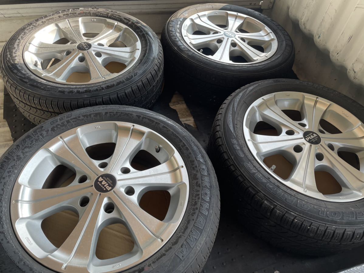 ☆PIAA 17X7.0J＋35 6H PCD139.7 ホイール タイヤセット 4本 