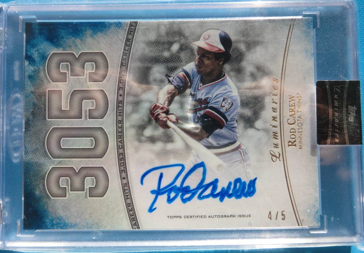 ロッド・カルー(Rod Carew)直筆サインボール Yahoo!オークション 「ロッド・カルー」の落札相場・落札価格 1,213点