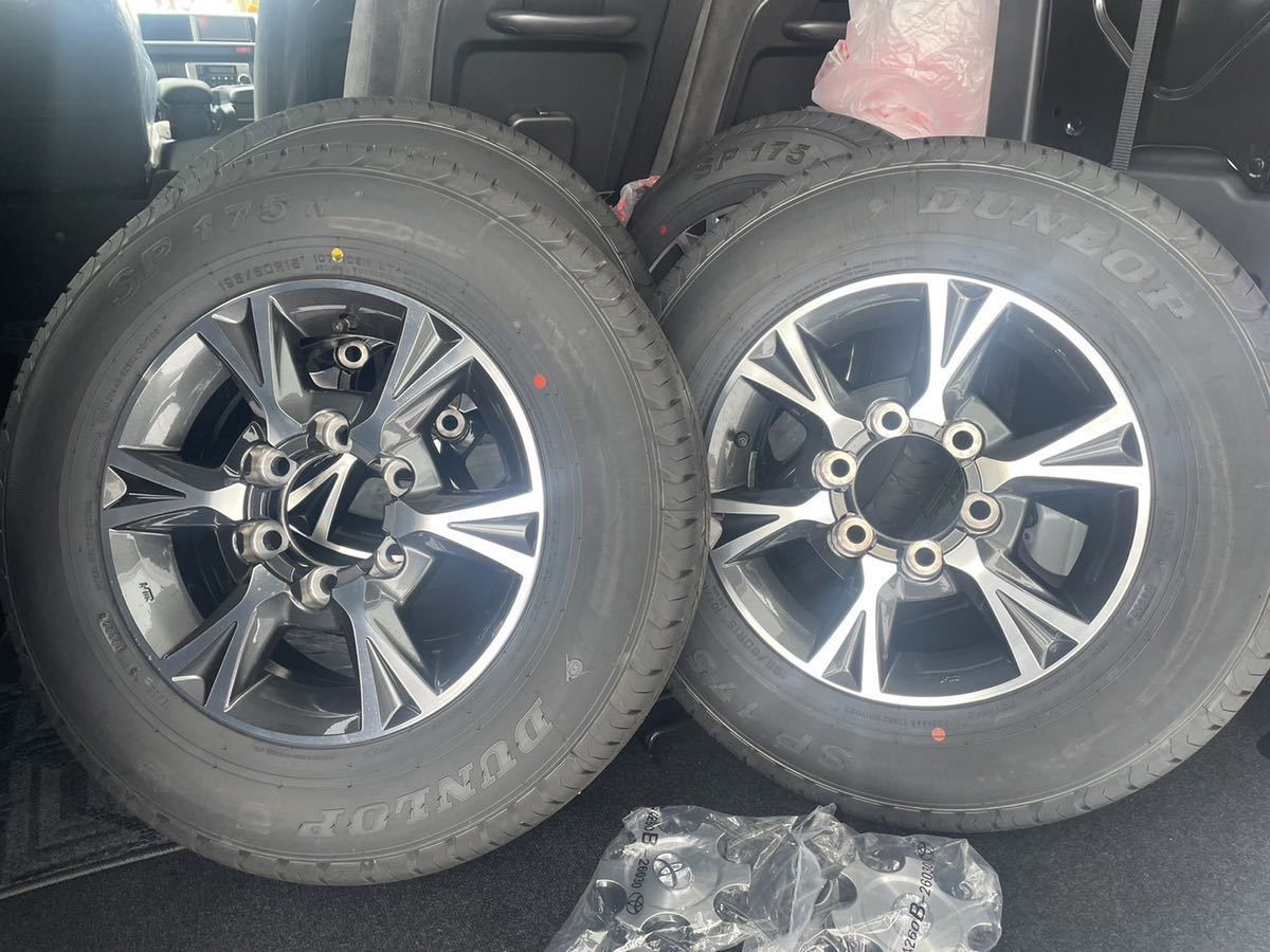 ハイエース 純正アルミホイール メーカーオプション 新車外し 【公式通販】