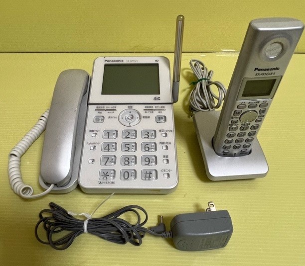 【A462】Panasonic電話機 VE-GP55-S KX-FKN518-S