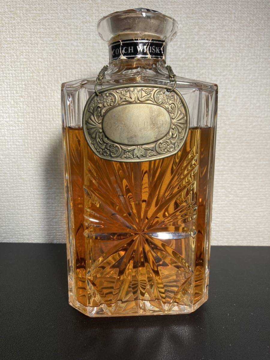 ウシュクベ　クリスタルデキャンタ　Usquaebach Crystal