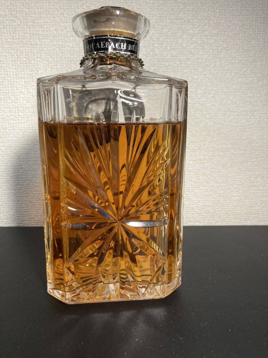希少】ウシュクベ クリスタル デキャンタ 700ml 43度 ウシュクベ