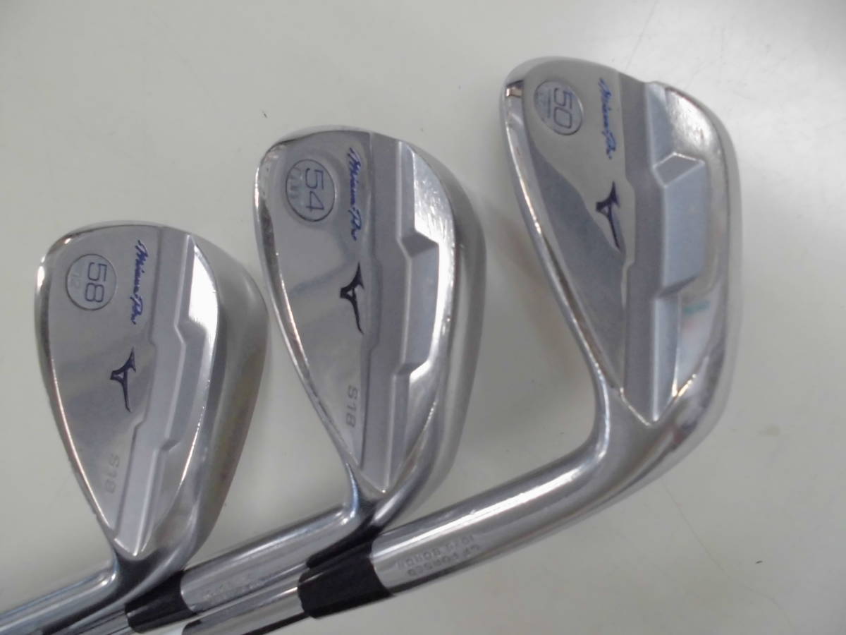 S18 ウェッジ ミズノ ミズノプロ Mizuno Pro 3本セット 公式通販 58 