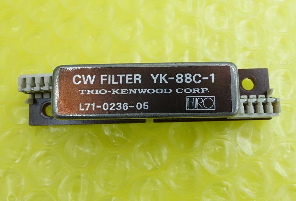 Kenwood CWフィルター YK-88C-1 500Hz TS-450/570/690/850/950 動作品