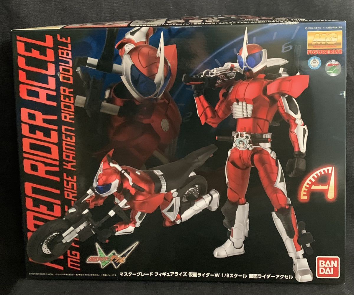 バンダイ MG FIGURERISE 1/8 仮面ライダーアクセル 仮面ライダーW プラモデル プラモ 未組立 風都探偵 フィギュアライズ