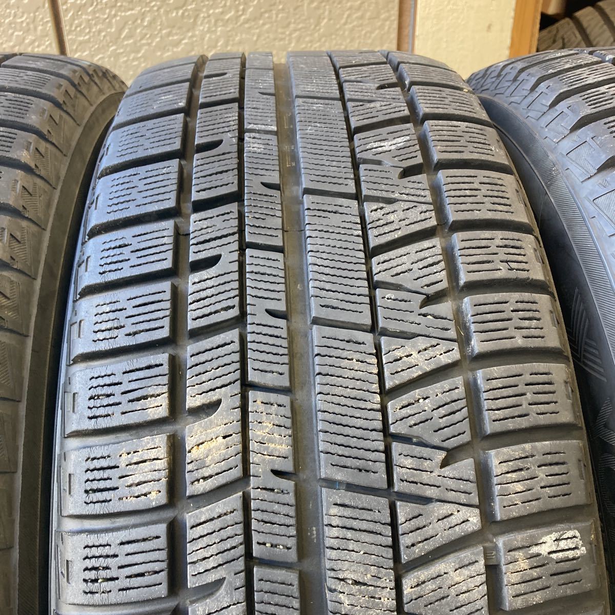 【豊富な，SALE】 バリ山！225/55R17 ヨコハマ IG50 プラス 2016年製 S 17×7j+48 PCD100/5H スタッドレス 4本 検: スバル XV ハイブリッド フォレスター