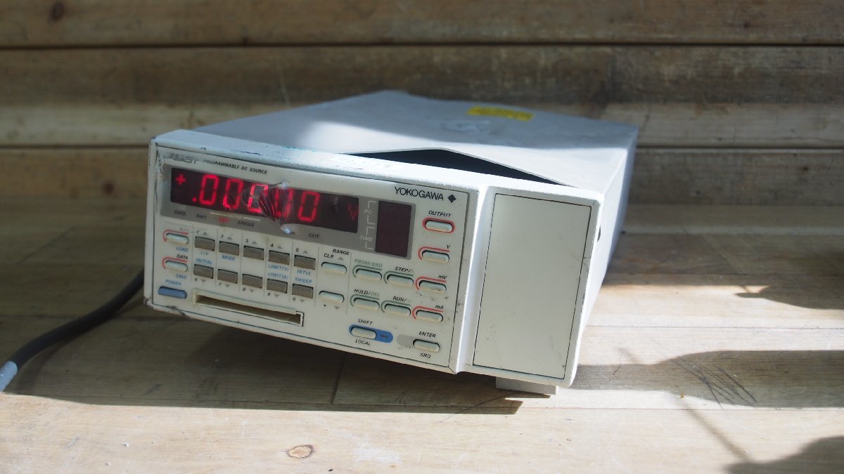 ☆【1W0106-9】 YOKOGAWA 横河 PROGRAMMABLE DC SOURCE 7651 765111