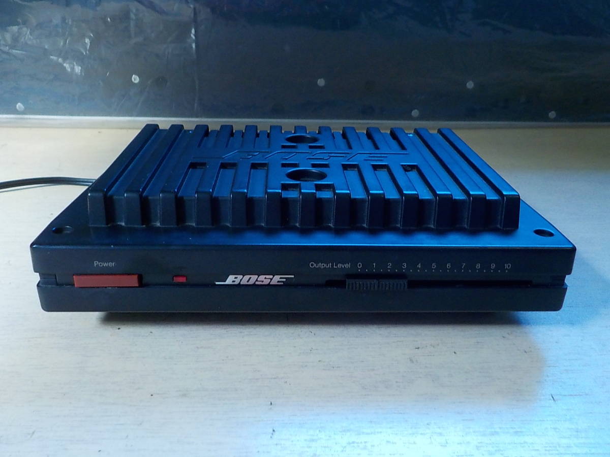 BOSE 1701 ステレオパワーアンプ 動作品 BTL接続 プロユース アルミダイキャストボディー
