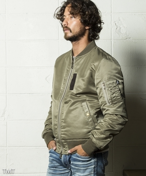 TMT HARVEST LABEL MA-1 フライトジャケット XL 日本製 TMT】MA-1ジャケットXL 日本製 フライトジャケット 希少ビッグサイズ