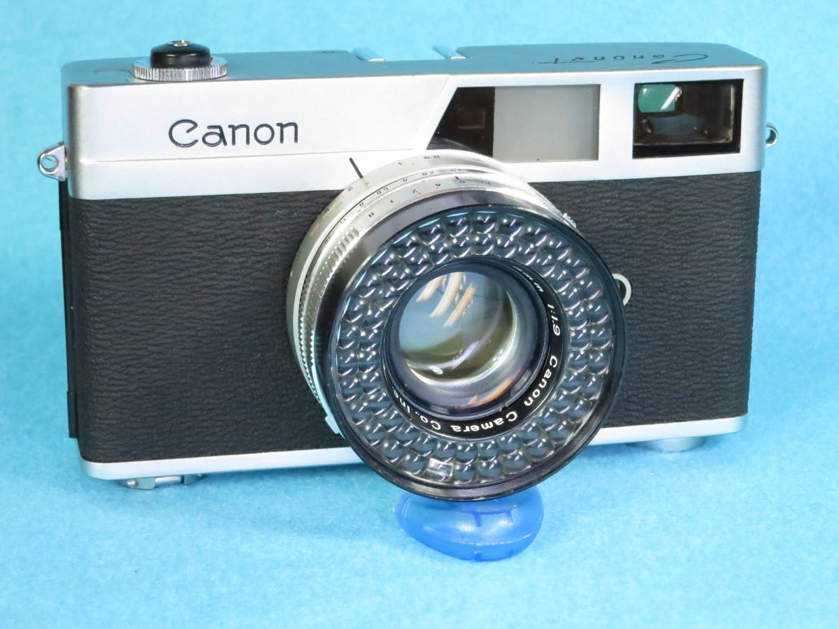 初代Canonet 美しき カメラ 革ケース付き キャノネット キャノン キヤノン 