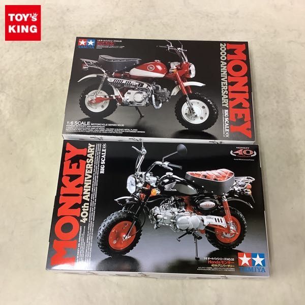 1円〜 タミヤ 1/6 ホンダ モンキー 2000年スペシャルモデル モンキー 40thアニバーサリー