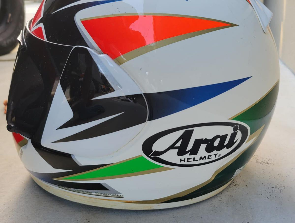 120：Arai　SNELL CLC　57・58㎝　ヘルメット　ジャンク Arai SNELL アライ ヘルメット ジャンク アライヘルメット Arai アライ