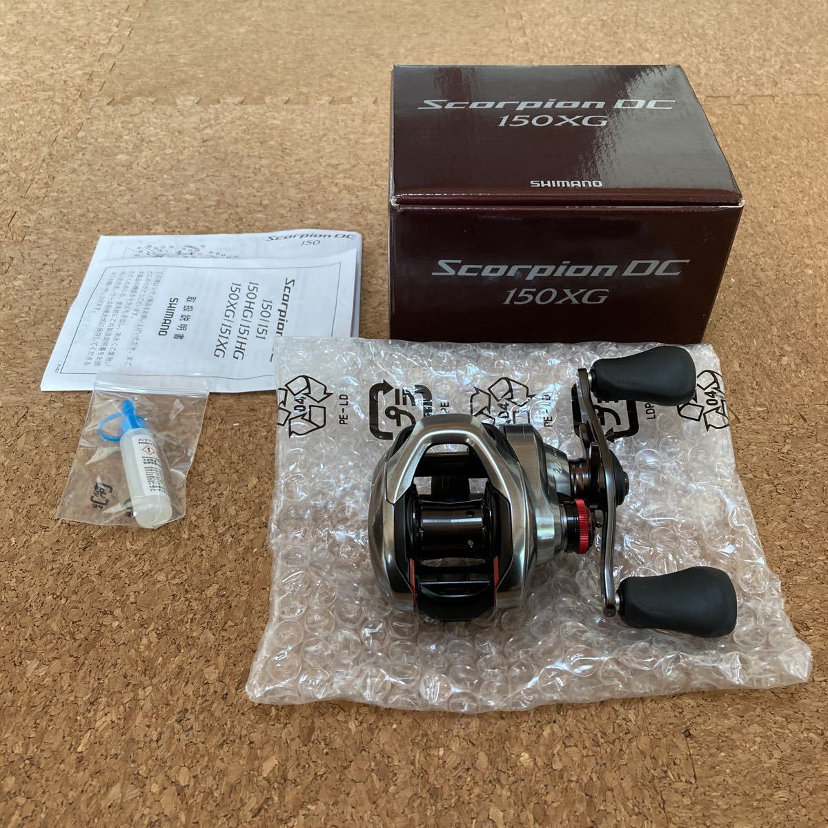 シマノ 21 スコーピオンDC 150XG 超美品 右巻き ベイトリール(シマノ 