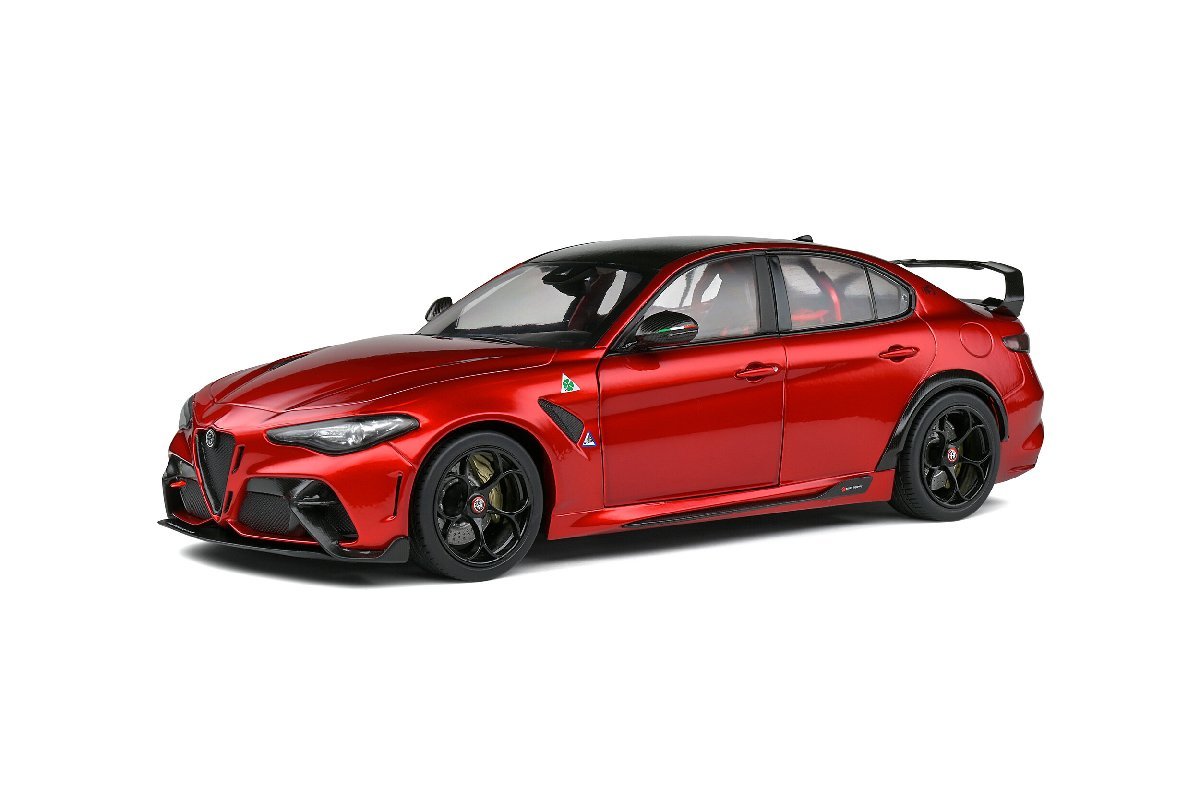 ソリド 1/18 アルファロメオ ジュリア GTAm 2021 レッド Solido ALFAROMEO GIULIA GTA m ROSSO TRISTRATO S1806901