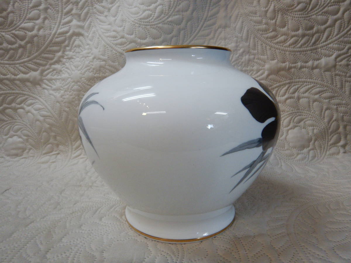 大倉陶園 一本の薔薇 6枚セット 約20cm オークラ 大倉陶園