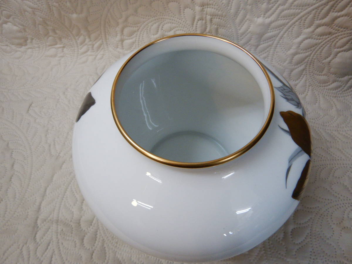 大倉陶園 一本の薔薇 6枚セット 約20cm オークラ 大倉陶園