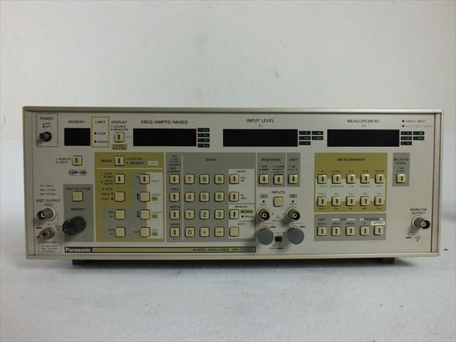 ★ Panasonic パナソニック VP-7722A オーディオアナライザー 中古 現状品 230101B9023