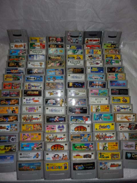 SFC スーパーファミコン ソフト 100本 まとめて ゼルダの伝説 海釣り名人 マッスルボマー ミスティッククエスト 龍虎の拳2 餓狼伝説 GG592