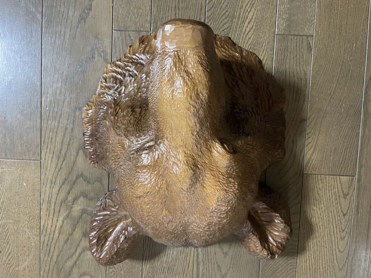 一点物木彫り熊スプーン（中川貞司）※送料込み | KIGUMA