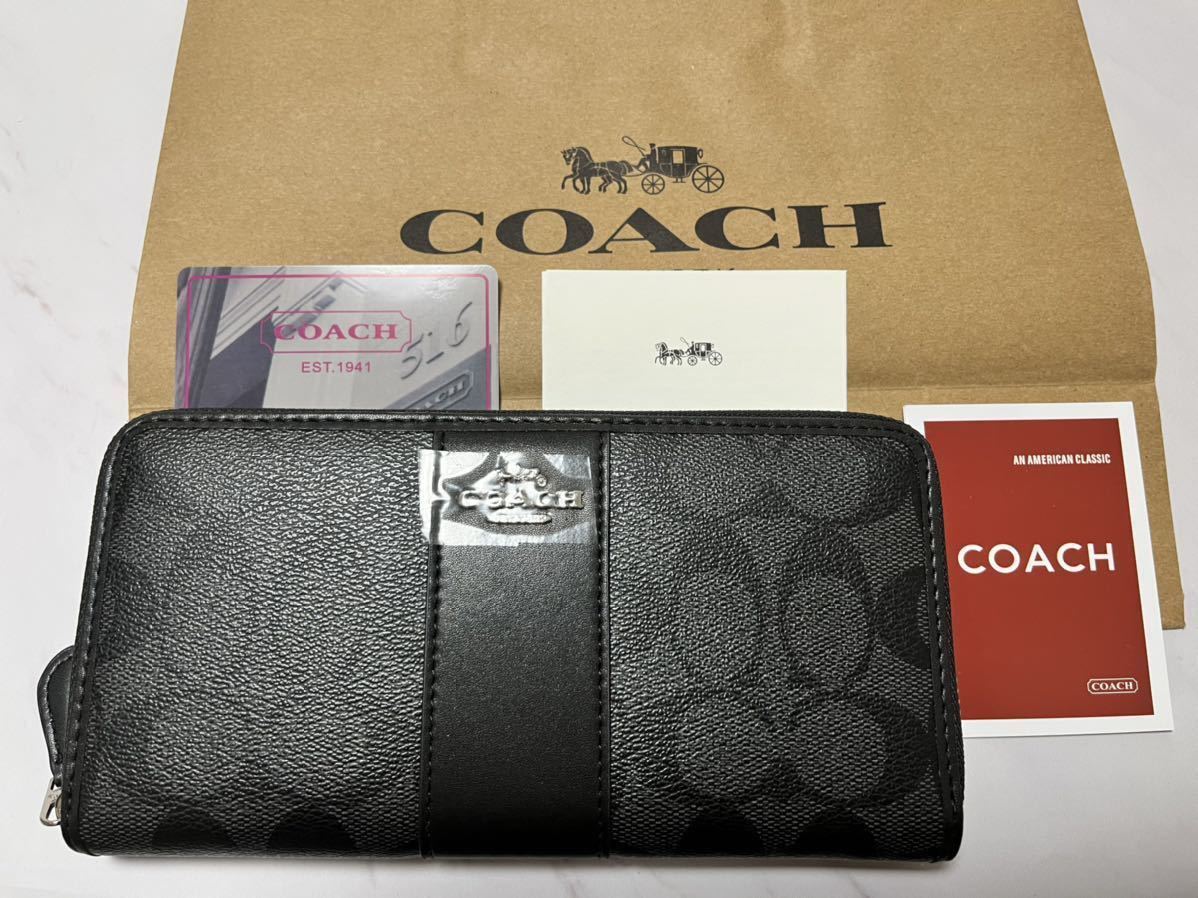 COACH 長財布 シグネチャー コーチ 新品未使用 COACH(コーチ) ロング 