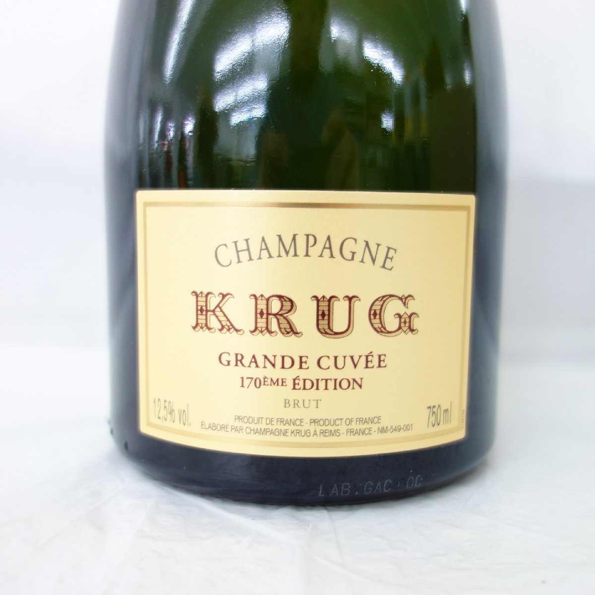 KRUG GRANDE CUVEEクリュッグ グランキュヴェ レイムス 旧ラベル KRUG