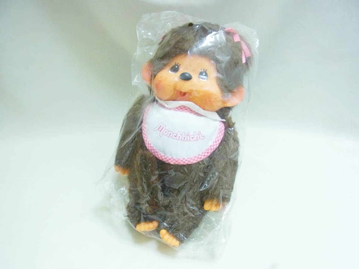 美品 セキグチ モンチッチ 女の子 ツインテール Mサイズ 約25cm タグ 