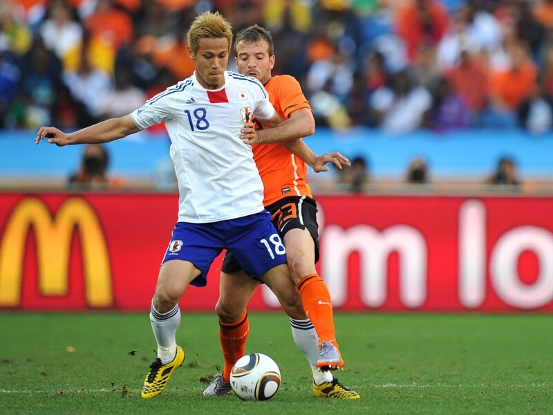 本田 圭佑 2010〜2011 日本代表 選手用 アウェイ ユニフォーム