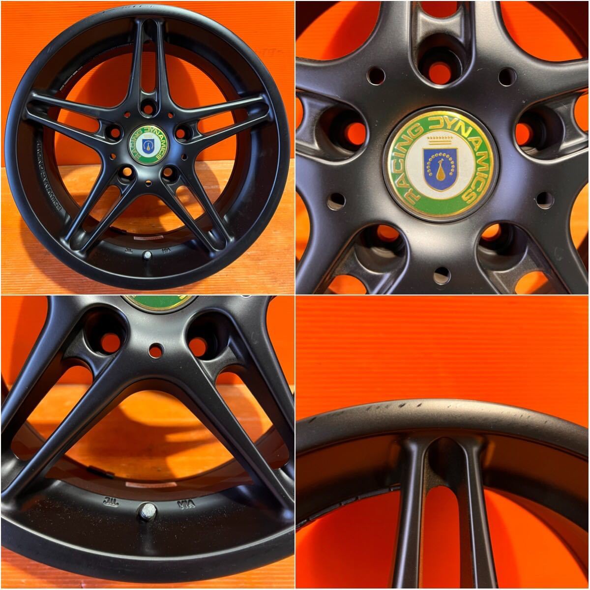 RACING dynamics 16インチ 7J +40 5穴120 4本 レーシングダイナミクス 