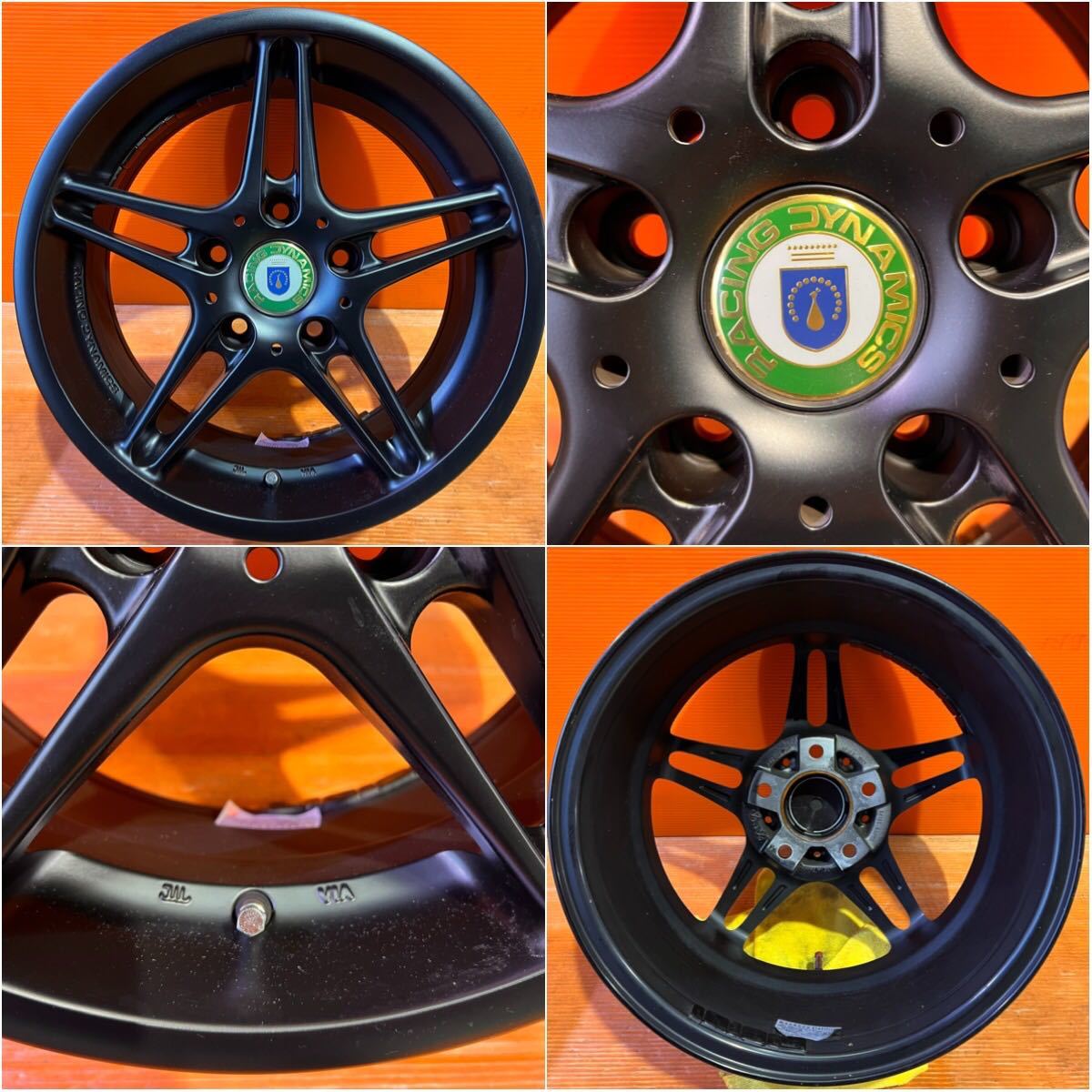 RACING dynamics 16インチ 7J +40 5穴120 4本 レーシングダイナミクス 