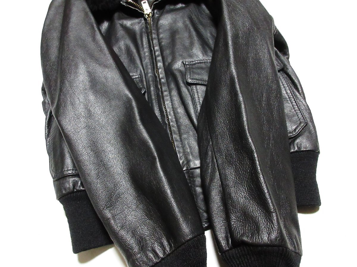 ほぼデッド 90's Schott N.Y.C. ショット/675 G-1 レザーフライト