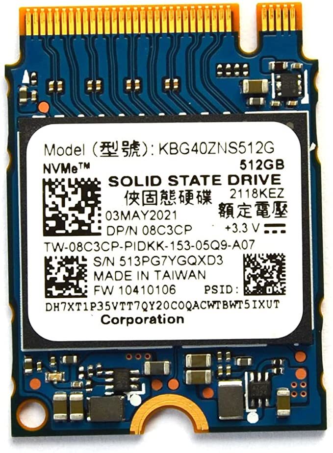 SteamDeck 用 キオクシア（東芝） M.2 2230 SSD 512GB Steam Deck 0 M
