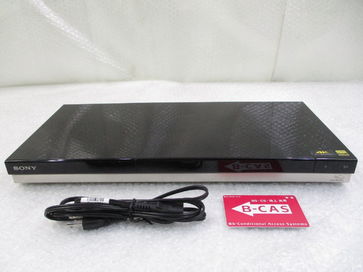 ◎SONY ソニー ブルーレイディスクレコーダー HDD/1TB 3番組同時録画