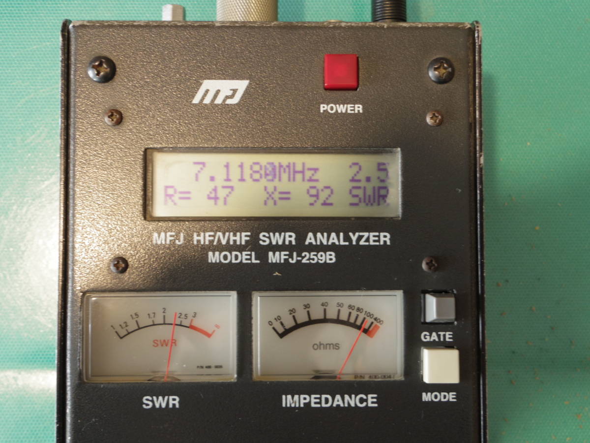 アンテナアナライザー MFJ-259B 通電確認 MFJ HF⁄VHF - 【公式通販】