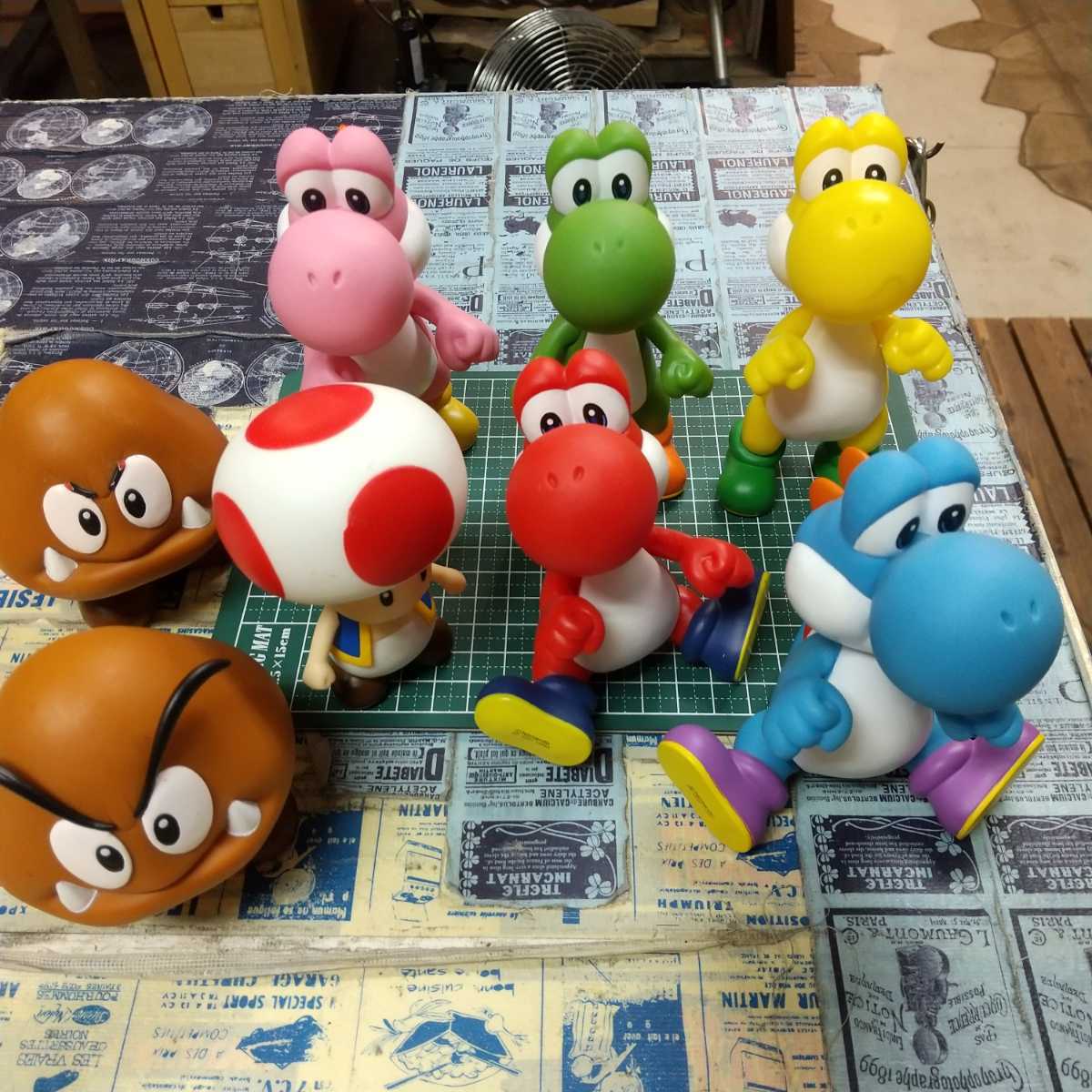 ヨッシー ピノキオ クリボー ソフビ フィギュア まとめて まとめ売り