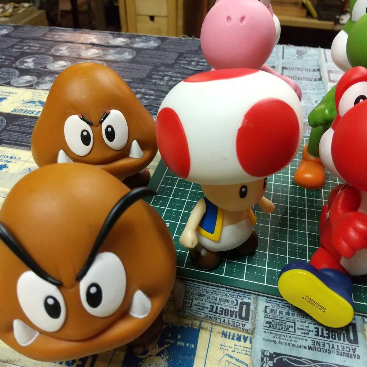 ヨッシー ピノキオ クリボー ソフビ フィギュア まとめて まとめ売り