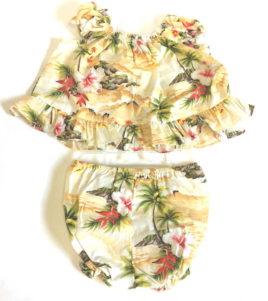 【Pacific Legend】アロハ　ムームー Pacific Legend ムームードレス アロハシャツ セット 結婚式 セット