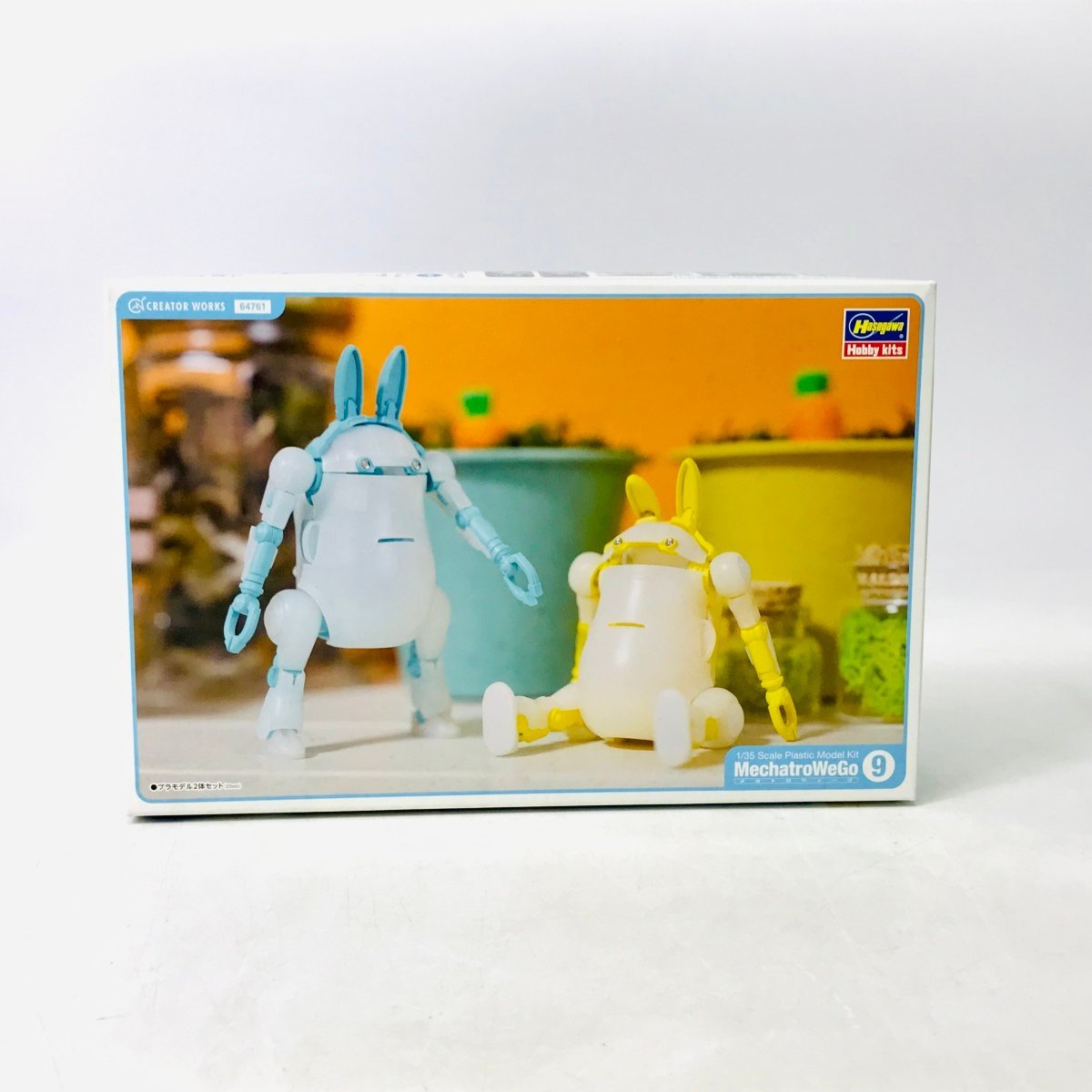 新品未組立 ハセガワ Hasegawa CHUBU 1/35 メカトロウィーゴ 9 あにまる しーするーめろん & しーするーれもん