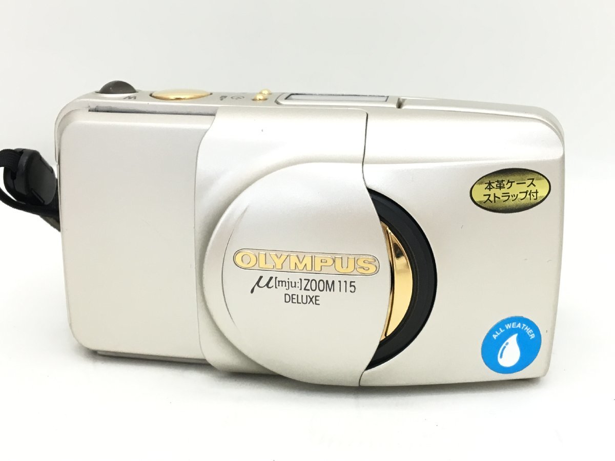 【ジャンク】OLYMPUS μ [mju:] ZOOM 115 DELUXE 低価，本物保証 OLYMPUS μ mju ZOOM 115 DELUXE/OLYMPUS LENS ZOOM 38