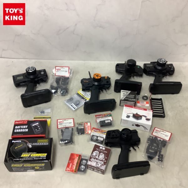 1円〜 訳あり Futaba T3PL 送信機、ROUTE 246 インディビジュアルオイルダンパー MR-03N用 ナロー、京商 フロントサスアームセット他