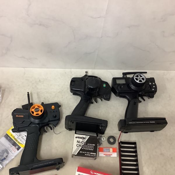 1円〜 訳あり Futaba T3PL 送信機、ROUTE 246 インディビジュアルオイルダンパー MR-03N用 ナロー、京商 フロントサスアームセット他