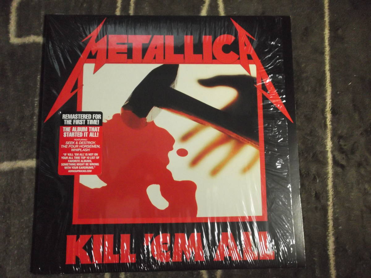 METALLICA[KILL 'EM ALL]VINYL，RE